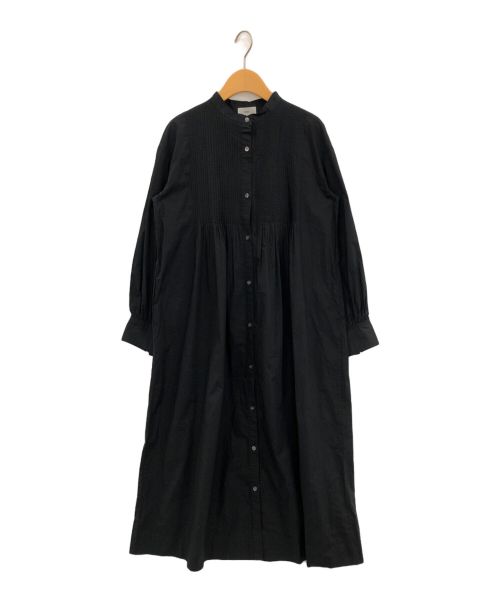 IENA（イエナ）IENA (イエナ) ワイドピンタックワンピース ブラック サイズ:36の古着・服飾アイテム