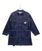 ATLAST & COアットラスト）の古着「MECHANIC COAT」｜インディゴ