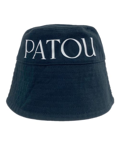 patou（パトゥ）patou (パトゥ) バケットハット ブラック サイズ:XS-Sの古着・服飾アイテム