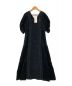 MURRAL (ミューラル) Wave cotton tiered dress ブラック サイズ:1：18000円