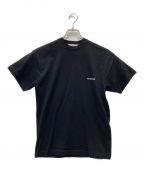 BALENCIAGAバレンシアガ）の古着「ロゴＴシャツ」｜ブラック