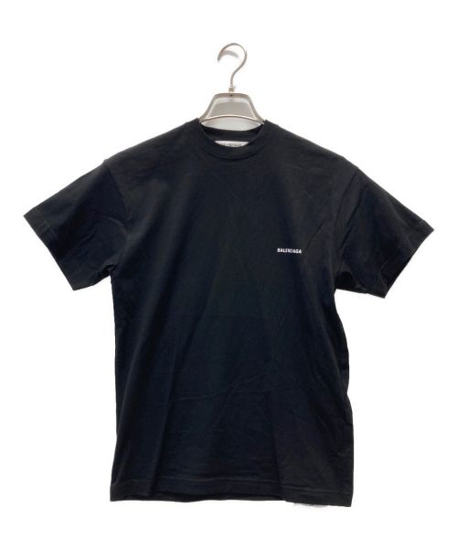 BALENCIAGA（バレンシアガ）BALENCIAGA (バレンシアガ) ロゴＴシャツ ブラック サイズ:ＸＳの古着・服飾アイテム