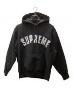 SUPREMEシュプリーム）の古着「Icy Arc Hooded Sweatshirt /ICアークフーディッドスウェットシャツ」｜ブラック