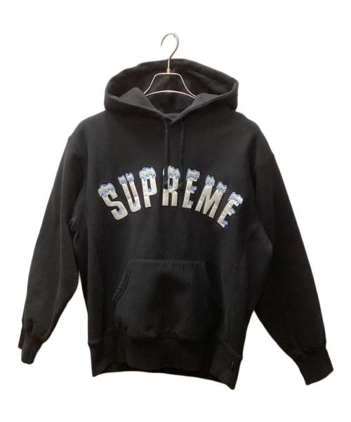 SUPREME（シュプリーム）SUPREME (シュプリーム) Icy Arc Hooded Sweatshirt /ICアークフーディッドスウェットシャツ ブラック サイズ:Sの古着・服飾アイテム