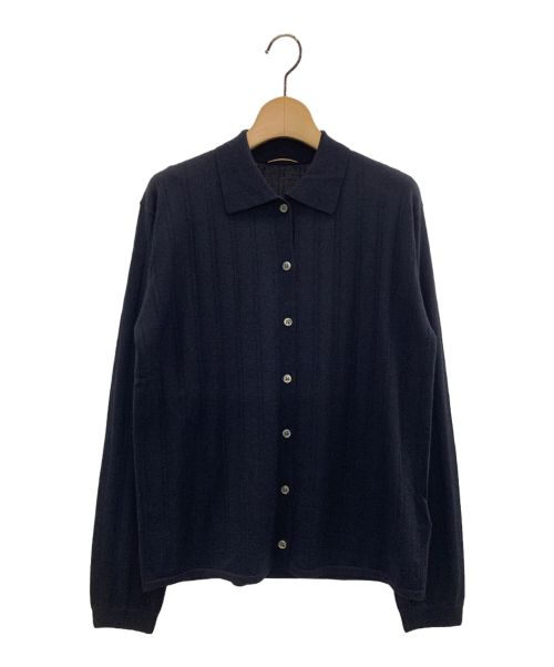 L'appartement（アパルトモン）L'Appartement (アパルトモン) Cashmere Silk Knit Cardigan ブラック サイズ:-の古着・服飾アイテム