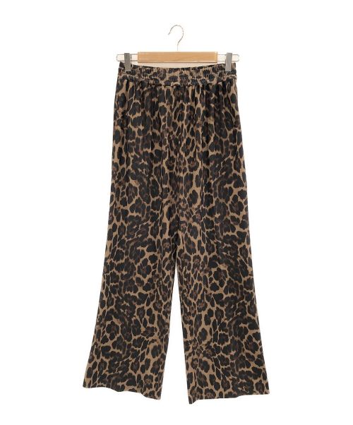 MUSE de Deuxieme Classe（ミューズ ドゥーズィエム クラス）MUSE de Deuxieme Classe (ミューズ ドゥーズィエム クラス) leopard easy パンツ ベージュ サイズ:38の古着・服飾アイテム