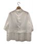 WHYTO (ホワイト) Hem pleats blouse ホワイト サイズ:38：8000円