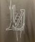 中古・古着 LOUIS VUITTON (ルイ ヴィトン) 23SS LVフリークエンシーグラフィック エンブロイ Tシャツ ブラック サイズ:XL：80000円