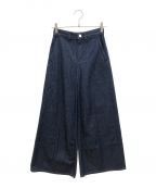 theoryセオリー）の古着「デニムパンツ　Drape Denim HW Wide Trouser D」｜インディゴ