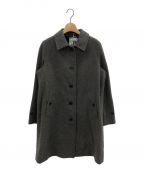 MARGARET HOWELLマーガレットハウエル）の古着「SOFT WOOL COAT」｜グレー