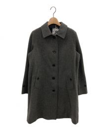 MARGARET HOWELL（マーガレットハウエル）の古着「SOFT WOOL COAT」｜グレー