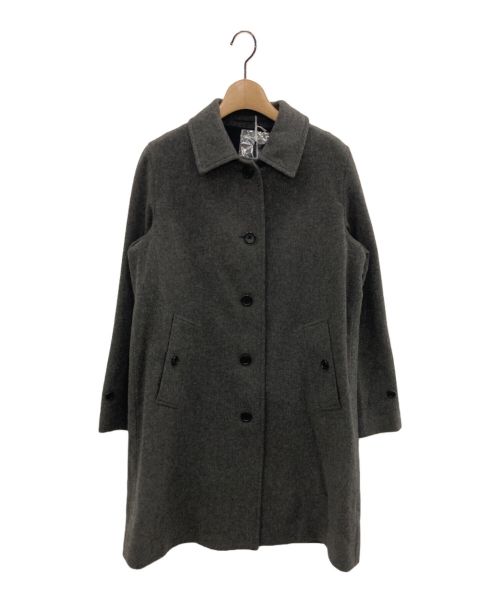 MARGARET HOWELL（マーガレットハウエル）MARGARET HOWELL (マーガレットハウエル) SOFT WOOL COAT グレー サイズ:1の古着・服飾アイテム