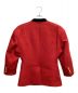 GUCCI (グッチ) Padded shoulders wool mohair jacket (パテッドショルダーウールモヘアジャケット) レッド サイズ:36：44000円