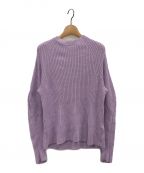 Mame Kurogouchiマメクロゴウチ）の古着「Washable Linen Knitted Top」｜ラベンダー