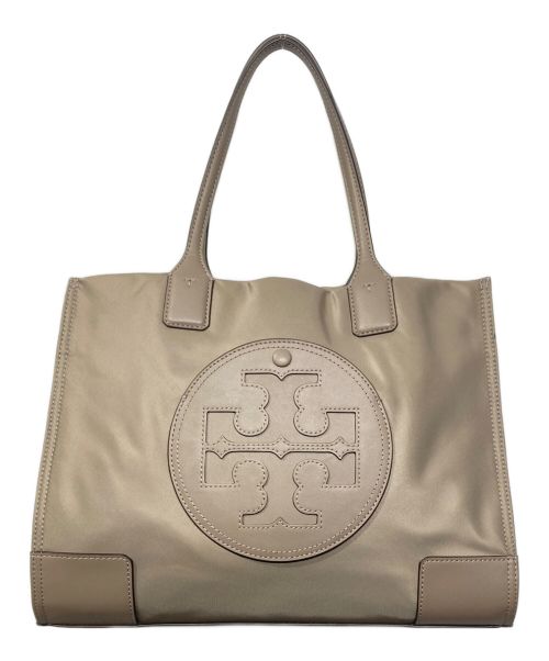 TORY BURCH（トリーバーチ）TORY BURCH (トリーバーチ) NYLON ELLA トートバッグ MINI グレージュの古着・服飾アイテム