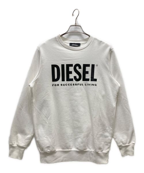 DIESEL（ディーゼル）DIESEL (ディーゼル) S-GIR-DIVISION-LOGO ホワイト サイズ:Sの古着・服飾アイテム