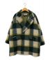 SLOBE citron（スローブシトロン）の古着「shaggy check short coat」｜グリーン