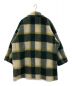 SLOBE citron (スローブシトロン) shaggy check short coat グリーン サイズ:38：10000円