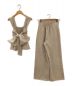 HER LIP TO (ハーリップトゥ) Tweed Fringed Summer Set ベージュ サイズ:S：13000円