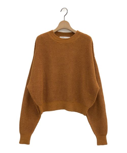 L'appartement（アパルトモン）L'appartement (アパルトモン) LINEN BOYS KNIT オレンジ サイズ:-の古着・服飾アイテム