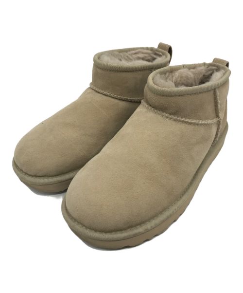 UGG（アグ）UGG (アグ) Classic Ultra Mini ベージュ サイズ:24.0cmの古着・服飾アイテム