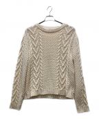 Max Mara WEEK END LINEマックスマーラ ウイークエンドライン）の古着「Sagoma Cable Knit」｜アイボリー