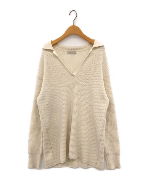 ENOF（イナフ）ENOF (イナフ) cropped knit アイボリー サイズ:FREEの古着・服飾アイテム