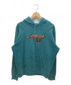 SUPREMEシュプリーム）の古着「Toy Uzi Hooded Sweatshirt」｜グリーン