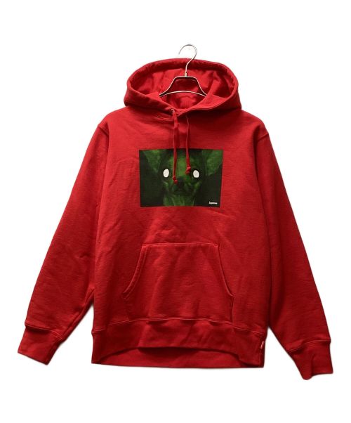 SUPREME（シュプリーム）SUPREME (シュプリーム) Chris Cunningham Chihuahua Hooded Sweatshirt  /クリスカニンガムチワワフーディッドスウェットシャツ レッド サイズ:Mの古着・服飾アイテム