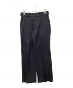 THE SHINZONEザ シンゾーン）の古着「CENTER PRESS PANTS」｜ブラック