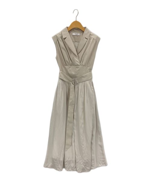 HER LIP TO（ハーリップトゥ）HER LIP TO (ハーリップトゥ) Classic Oxford Belted Dress アイボリー サイズ:Sの古着・服飾アイテム