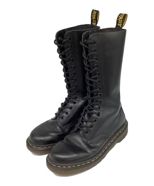 Dr.Martens（ドクターマーチン）Dr.Martens (ドクターマーチン) 14ホールブーツ ブラック サイズ:UK4の古着・服飾アイテム