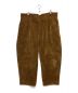 Porter Classic（ポータークラシック）の古着「CORDUROY CLASSIC PANTS」｜ブラウン