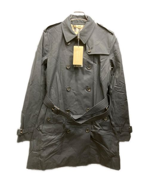 BURBERRY（バーバリー）BURBERRY (バーバリー) THE KENSINGTON/トレンチコート ネイビー サイズ:Mの古着・服飾アイテム