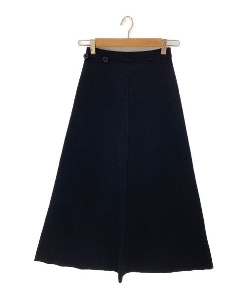 L'appartement（アパルトモン）L'appartement (アパルトモン) Knit Flare Skirt ブラック サイズ:34の古着・服飾アイテム