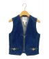 patou（パトゥ）の古着「Embellished cropped denim vest」｜インディゴ