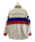 DIESEL (ディーゼル) AZUMA RACING STRIPE JACKET/ワッペン付レーシングジャケット ホワイト サイズ:M：18000円