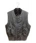 Maison Margiela（メゾンマルジェラ）の古着「16AW Docking Vest （ドッキングベスト）」｜グレー×ブラック