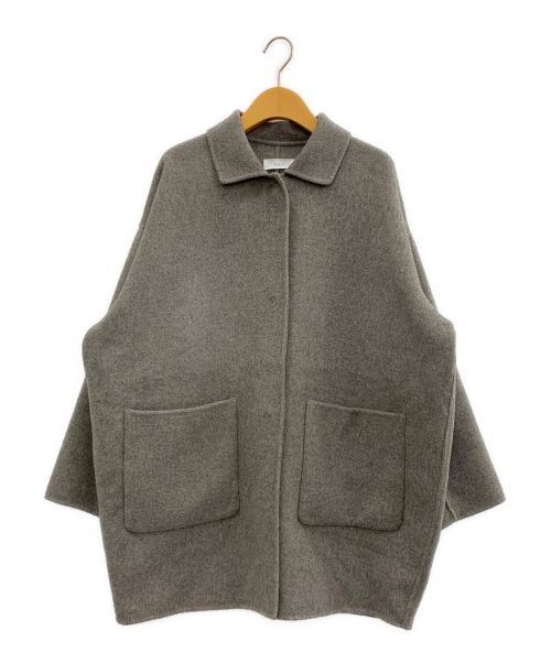 KAGURE（カグレ）kagure (カグレ) ウールステンカラーショートコート グレー サイズ:Freeの古着・服飾アイテム
