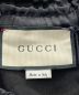 GUCCI (グッチ) パイピングロングスカート ブラック サイズ:42：18000円