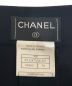 中古・古着 CHANEL (シャネル) デザインウールパンツ ブラック サイズ:38：45000円