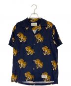 WACKO MARIAワコマリア）の古着「TIGER S/S HAWAIIAN SHIRT」｜ネイビー