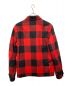 WOOLRICH (ウールリッチ) ALASKAN WOOL CHECK OVERSHIRT レッド×ブラック サイズ:S：23000円