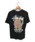 stussy (ステューシー) Tシャツ ブラック サイズ:M：5000円