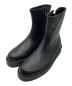 KIDS LOVE GAITE（キッズラブゲイト）の古着「RUBBER SIDE ZIP BOOTS」｜ブラック