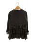 BORDERS at BALCONY (ボーダーズアットバルコニー) WEEKEND TIERED TOP ブラウン サイズ:38：13000円