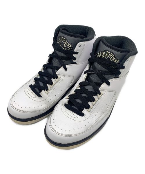 NIKE（ナイキ）NIKE (ナイキ) AIR JORDAN 2 RETRO ホワイト×ブラック サイズ:27cmの古着・服飾アイテム