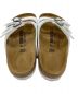 中古・古着 BIRKENSTOCK (ビルケンシュトック) サンダル ホワイト サイズ:23cm：6000円