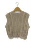 ADAWAS（アダワス）の古着「HEMP FRIZE VEST」｜ベージュ