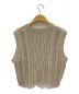 ADAWAS (アダワス) HEMP FRIZE VEST ベージュ サイズ:F：9000円